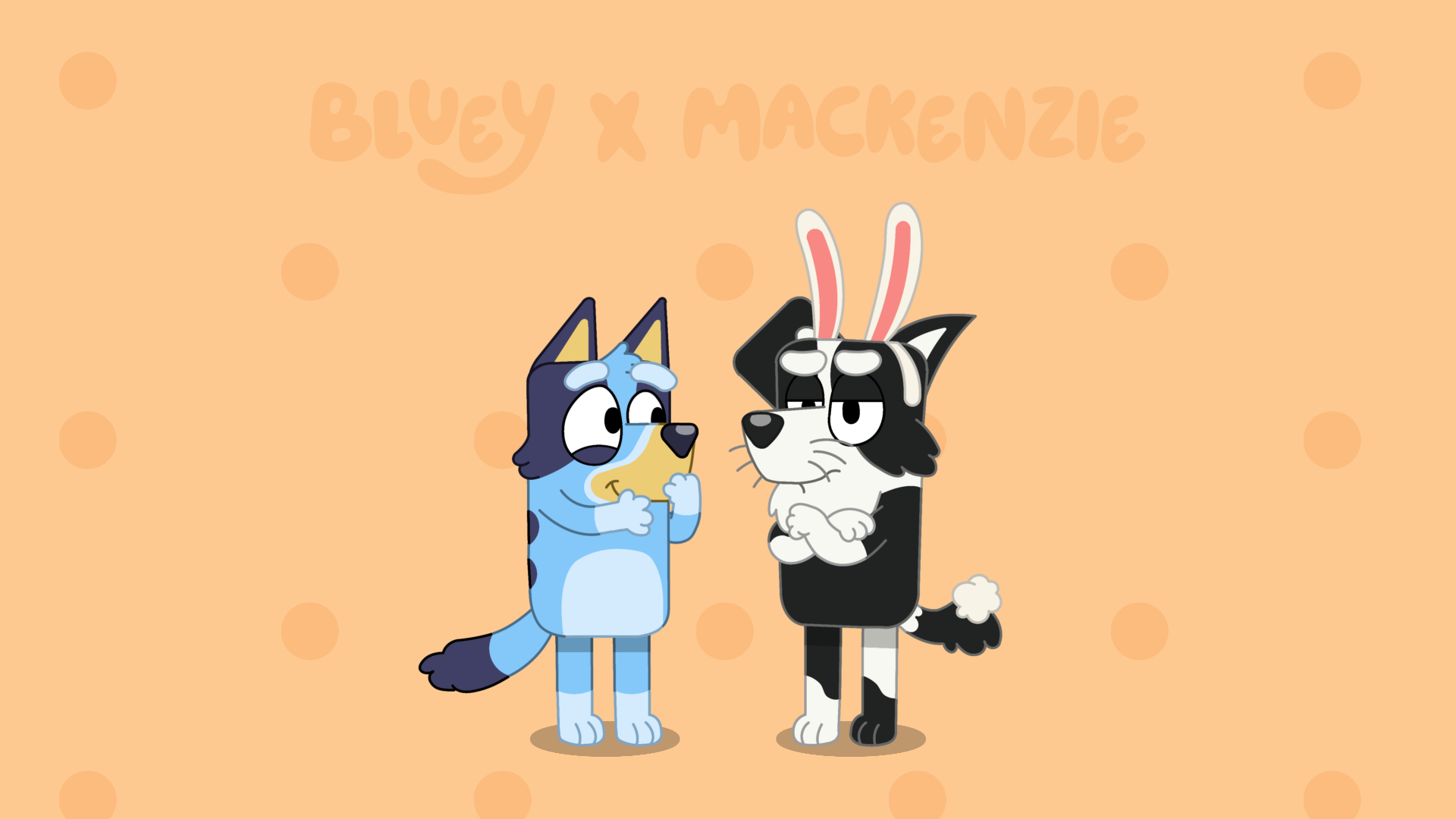 Bluey y Mackenzie 1